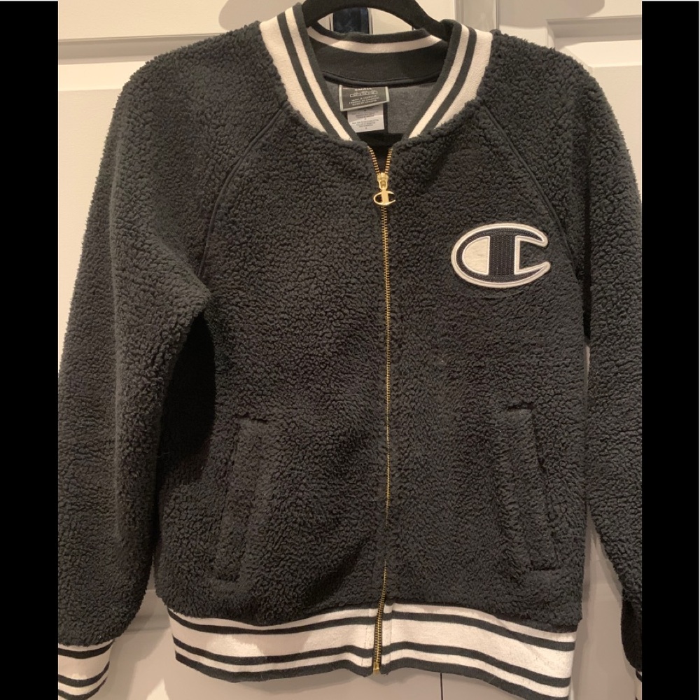 Champion fuzzy jacket